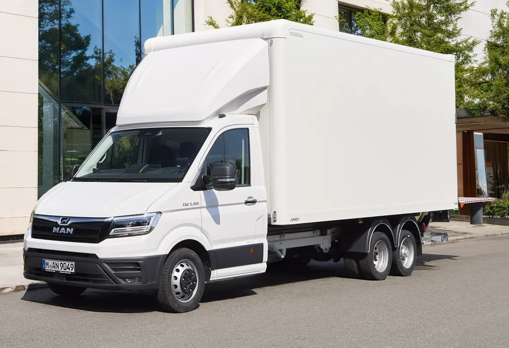 MAN TGE com sistema BE-Combi: solução inteligente com 7 toneladas para condutores com habilitação leve