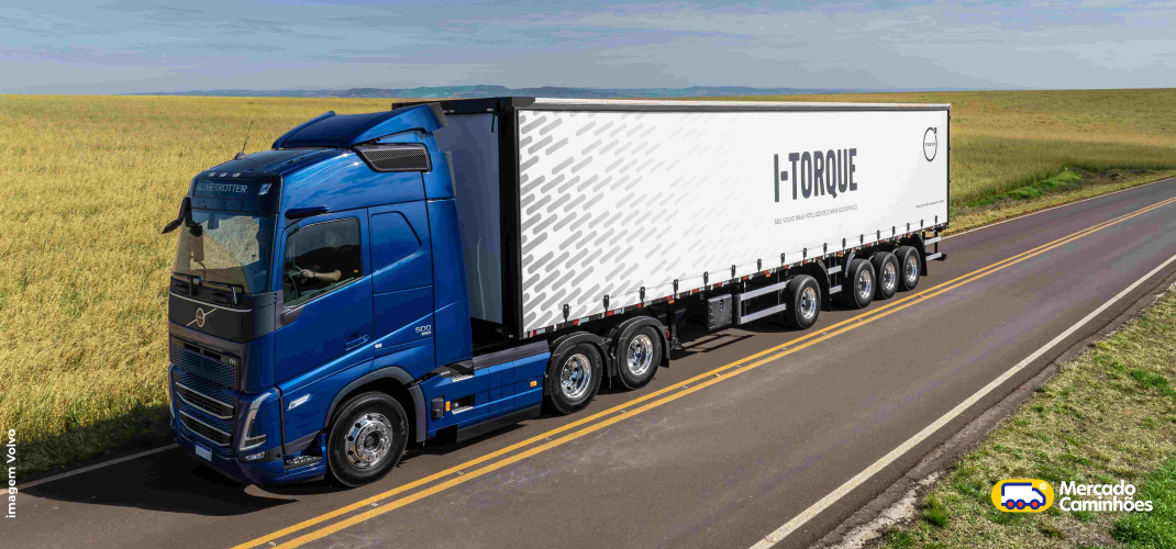 Linha Volvo FH 2026 chega com I-Torque, novidade que traz mais força nas subidas e até 3% de economia