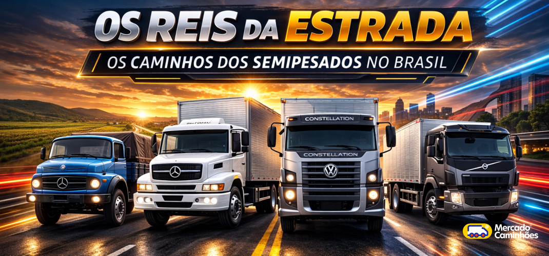 Os Reis da Estrada: A Evolução dos Semipesados 6x2 no Brasil