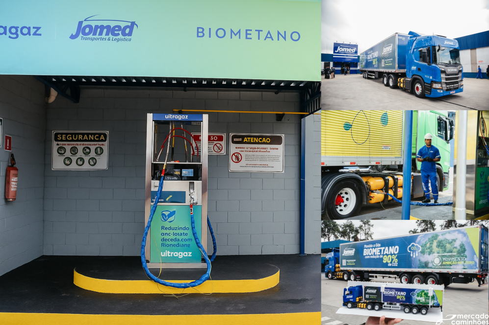 Transportadora Jomed inaugura posto próprio de biometano e acelera rumo à sustentabilidade no transporte rodoviário