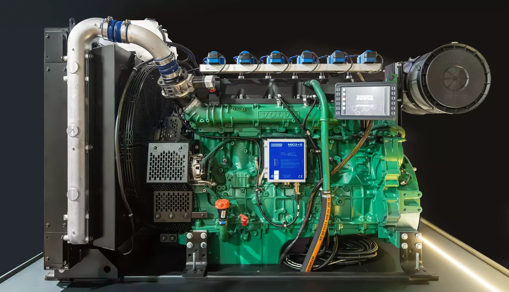 Volvo Penta lança no Brasil motor G13 a gás para geração de energia em operações severas